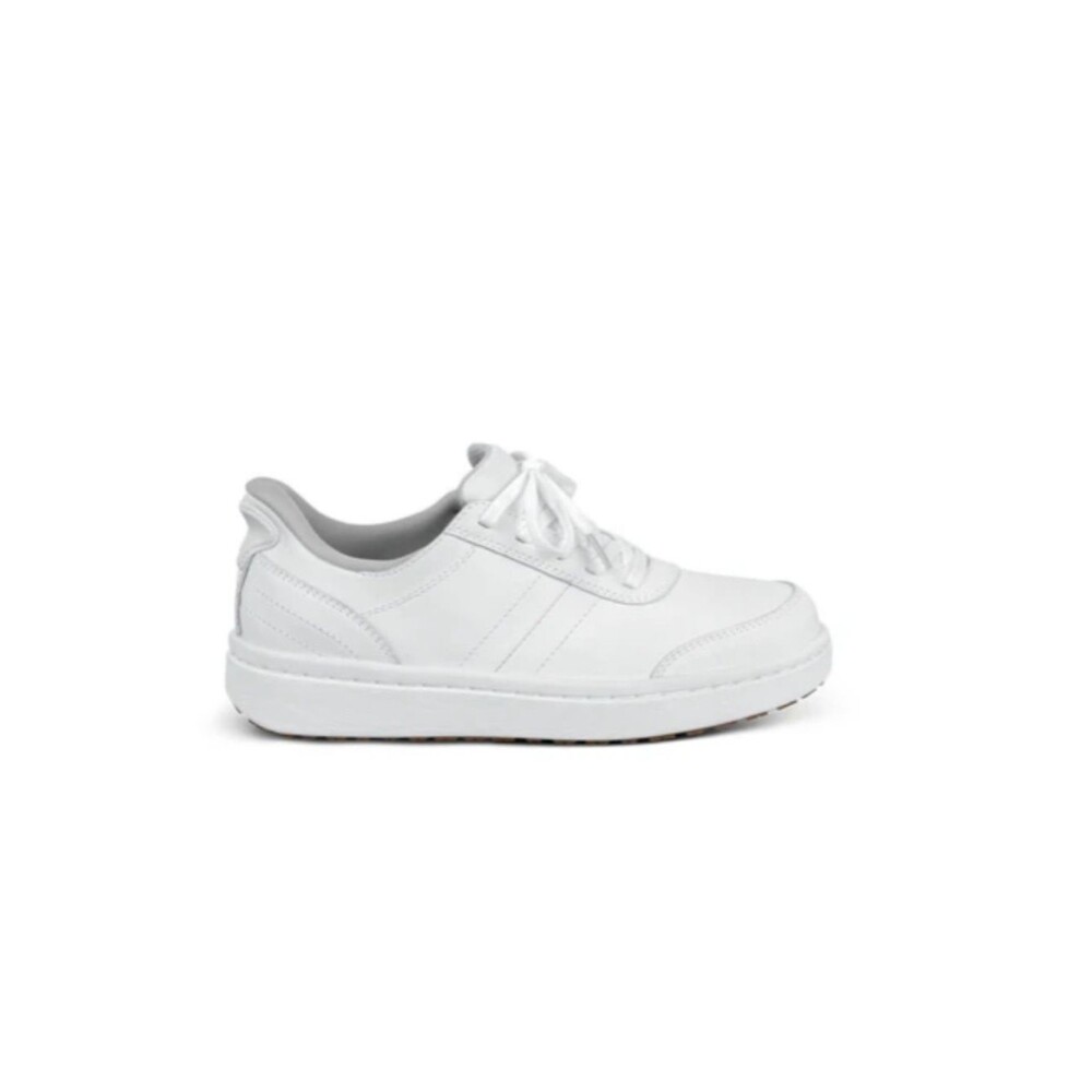 OrthoFeet Wander White Hands Free Slip On Sneakers Size 11.5 NWT